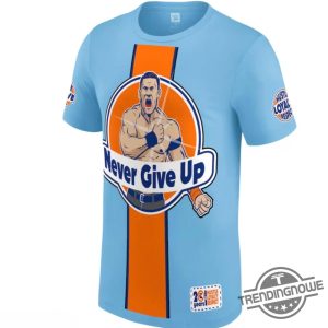 John Cena Shirt John Cena Never Give Up T Shirt John Cena The Last Time Is Now Shirt trendingnowe 1