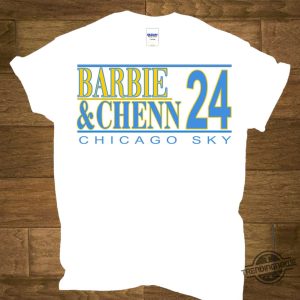 Barbie And Chenn Shirt Wnba T Shirt Womens Basketball Angel Reese Shirt Chennedy Carter Chicago Sky Tee trendingnowe 2