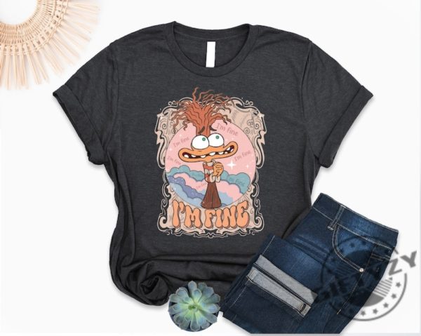 Anxiety Inside Out Disney Mental Health Shirt giftyzy 4