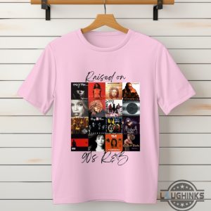 raised on 90s rnb t shirt sweatshirt hoodie vintage album cover collection shirts gift for r and b music lovers laughinks 7