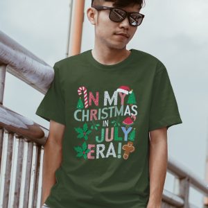 funny in my christmas in july era t shirt sweatshirt hoodie