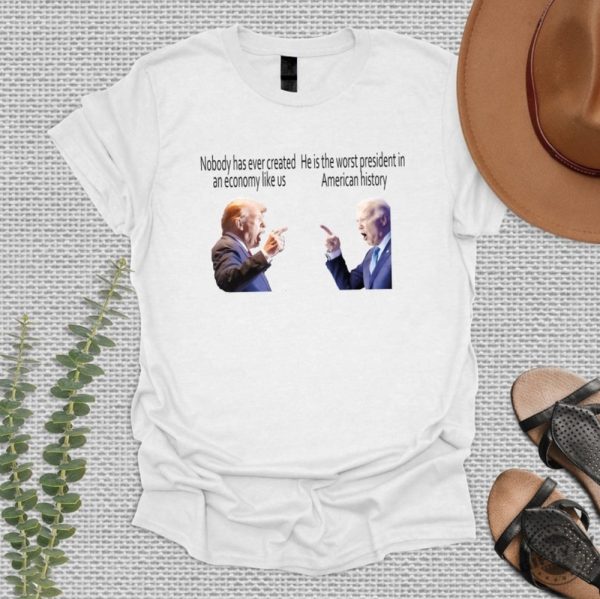 Presidential Debate 2024 Election Trump Vs Biden Shirt giftyzy 1