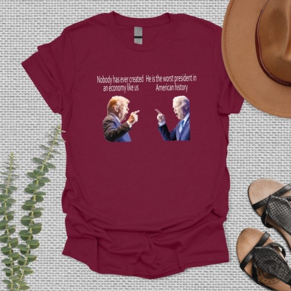 Presidential Debate 2024 Election Trump Vs Biden Shirt giftyzy 2