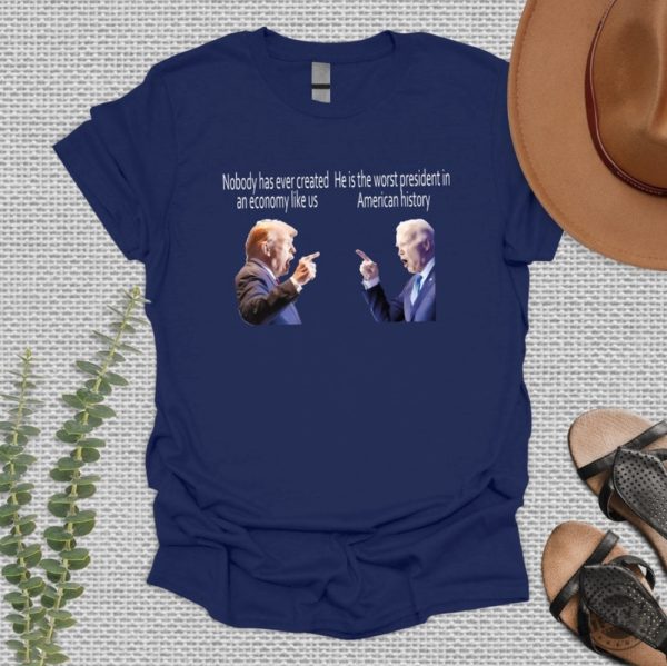 Presidential Debate 2024 Election Trump Vs Biden Shirt giftyzy 6