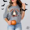 Creep It Real Vintage Ghost Halloween Retro Fall Shirt giftyzy 4