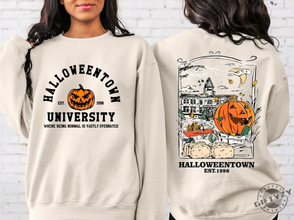 Halloweentown Est 1998 Back And Front Shirt