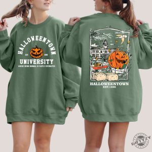 Halloweentown Est 1998 Back And Front Shirt giftyzy 3