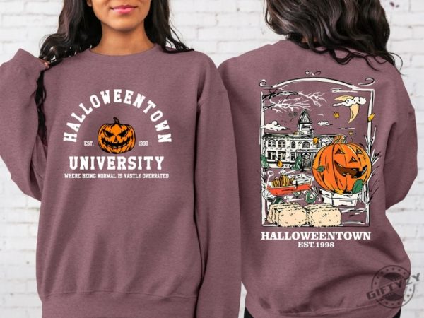 Halloweentown Est 1998 Back And Front Shirt giftyzy 4