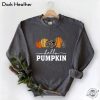 Hello Pumpkin Cute Thanksgiving Gift Halloween Sweatshirts For Women Fall Tshirt Autumn Shirt giftyzy 4