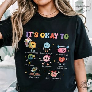 Its Okay To Teacher Mental Health Shirt Aac Sped Teacher Inclusion Tshirt Language Special Education Hoodie Trendy Shirt giftyzy 4