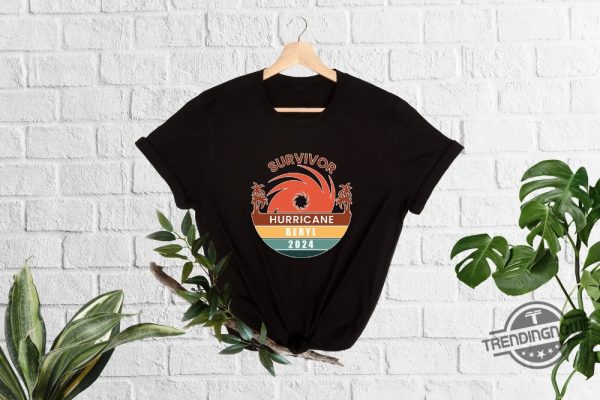 Survivor Hurricane Beryl 2024 Shirt Hurricane Shirt T Hurricane In Texas Beryl 2024 Hurricane 2024 Beryl Shirt trendingnowe 3