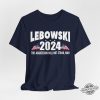 Lebowski 2024 Shirt This Aggression Will Not Stand Man T Shirt Funny Political Shirt Election 2024 Tee Vote Lebowski Political Satire trendingnowe 1