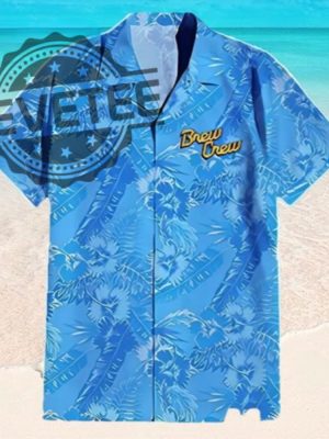 Milwaukee Brewers City Connect Hawaiian Shirt Giveaway Uw Credit Union Milwaukee Brewers Shirt Giveaway revetee 2