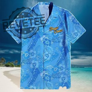 Milwaukee Brewers City Connect Hawaiian Shirt Giveaway Uw Credit Union Milwaukee Brewers Shirt Giveaway revetee 3