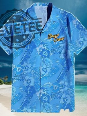 Milwaukee Brewers City Connect Hawaiian Shirt Giveaway Uw Credit Union Milwaukee Brewers Shirt Giveaway revetee 3