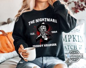 popular horror halloween characters t shirt sweatshirt hoodie jason voorhees michael myers pennywise chucky freddy ghostface party shirts laughinks 2