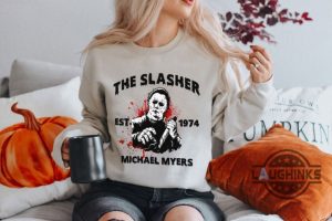 popular horror halloween characters t shirt sweatshirt hoodie jason voorhees michael myers pennywise chucky freddy ghostface party shirts laughinks 4