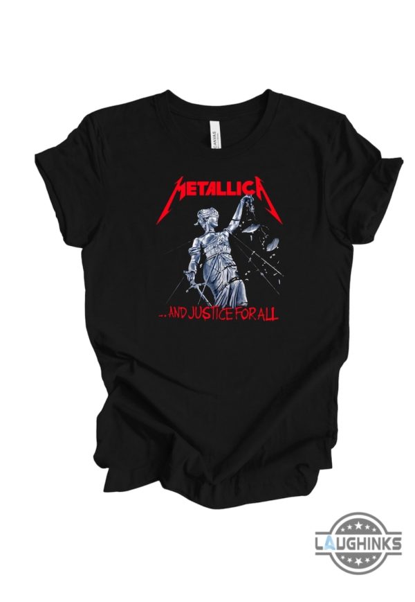 metallica and justice for all tour shirt sweatshirt hoodie metallica tshirt gift for fans laughinks 4