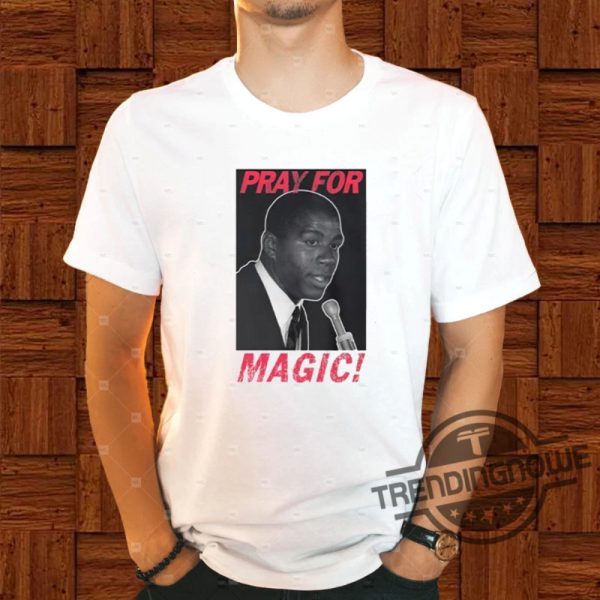 Jared Mccain Wearing Pray For Magic Shirt trendingnowe 2