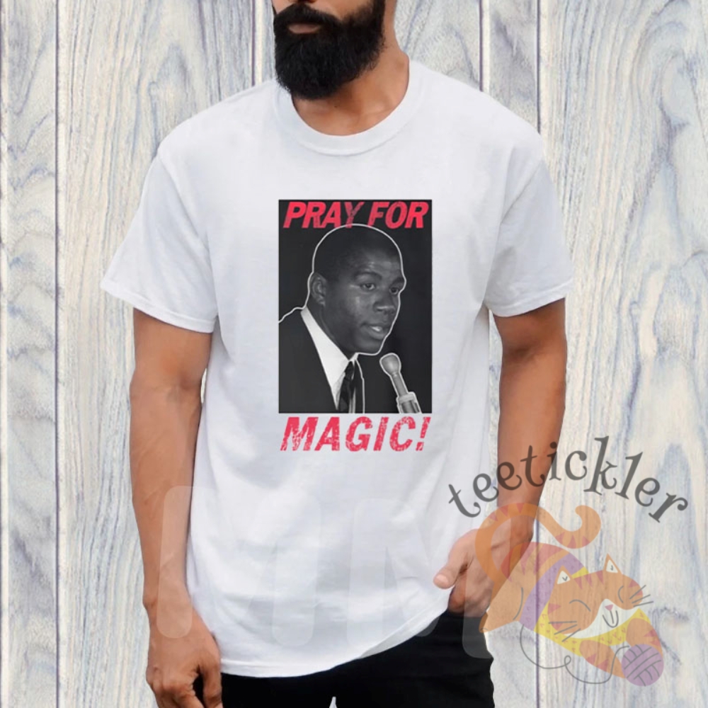 Jared Mccain Wearing Pray For Magic Shirt