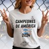 Argentina Champions Shirt 2024 Campeones De America T Shirt Copa America Championship Shirt Copa America Usa 2024 trendingnowe 1