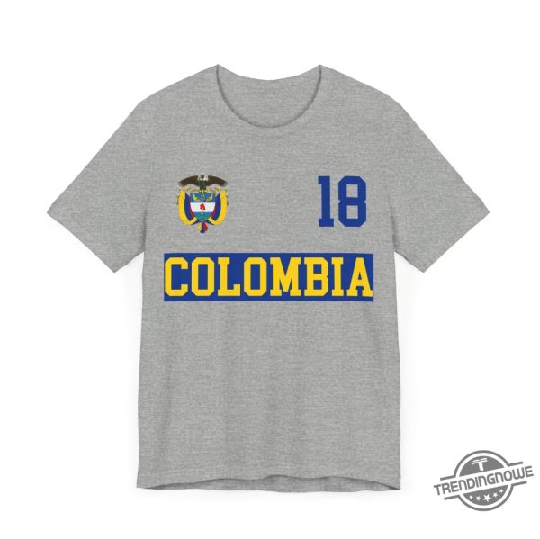 Personalized Colombia Tee Colombia Football T Shirt Colombia Copa America Champions Shirt trendingnowe 3