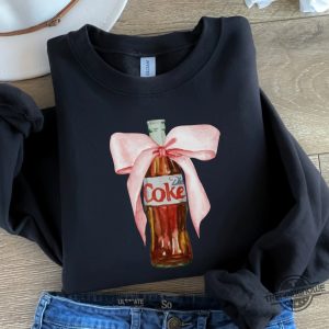 Viral Pink Diet Coke Shirt Diet Coke Pink Bow Sweatshirt Diet Coca Cola Shirt Diet Coke Lover I Need A Diet Coke Shirt trendingnowe 3