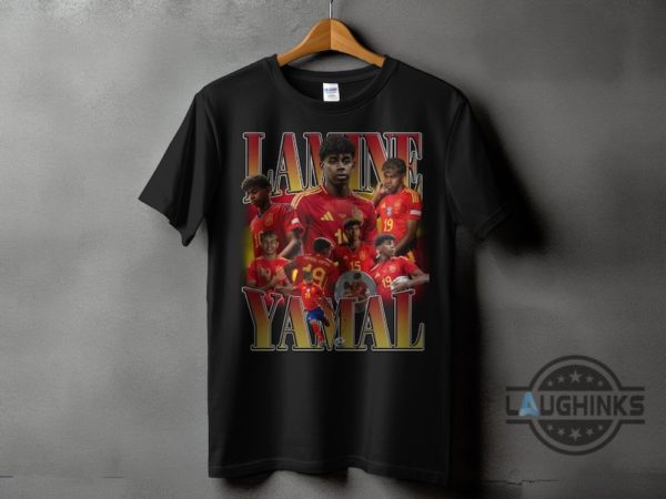 vintage 90s lamine yamal barcelona shirt lamine yamal barca spain football bootleg retro shirt laughinks 6