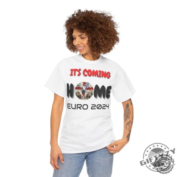 England Football Champion Its Coming Home Euro 2024 Shirt giftyzy 2