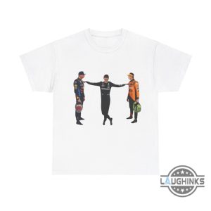 funny max verstappen shirt 2024 sale with lando norris and george russell f1 meme tee gift for car racing lovers laughinks 4