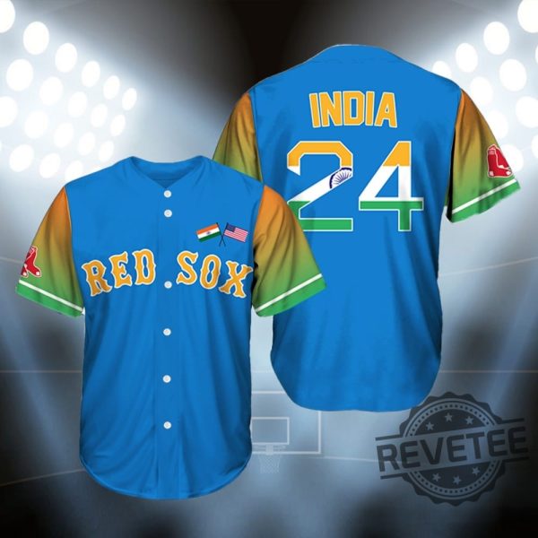 Red Sox Replica Jersey In India Colors India Celebration revetee 1