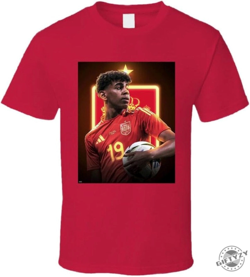 Yamal Spain Star Player Soccer Goat Football Europa Unisex Shirt