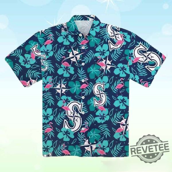 Mariners Aloha Shirt Night Seattle Mariners Shirt Mariners Aloha Shirt 2024 Giveaway revetee 2