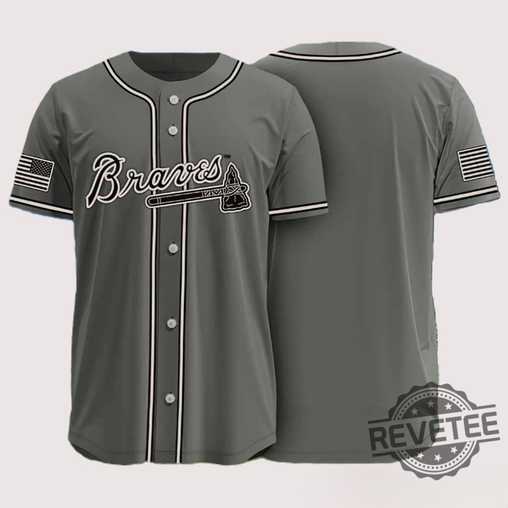 Braves Military Jersey 2024 Giveaway Braves Military Shirt