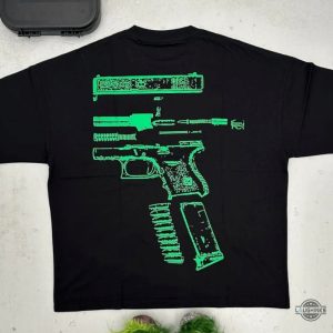 in glock we trust shirt front and back cheap instagram black white yellow blue green hoodie tee shirt sweatshirt for sale laughinks 2