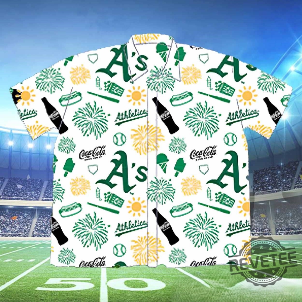 Athletics Hawaiian Shirt 2024 Giveaway Athletics Giveaway revetee 1