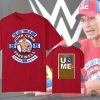 wwe john cena new t shirt red the last time is now john cena farewell tour 2024 tee shirts laughinks 1