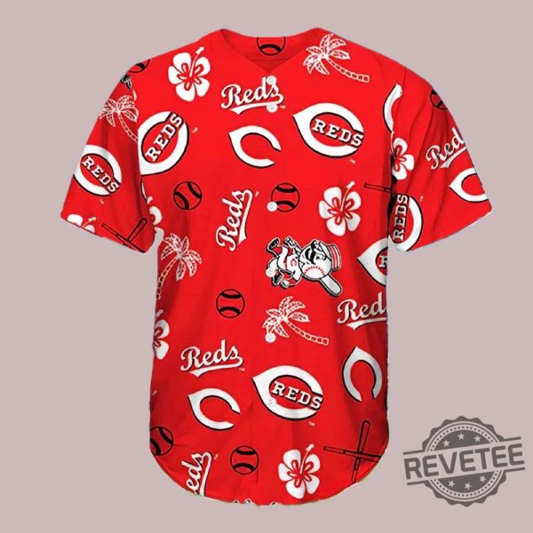 Cincinnati Baseball Jersey 2024 Giveaway Cincinnati Reds Jersey revetee 2