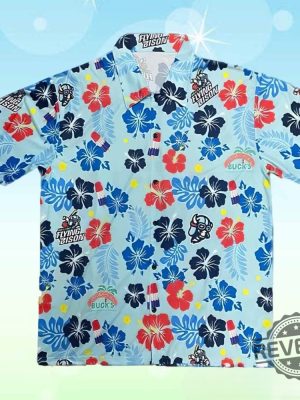 Flying Bison Hawaiian Shirt 2024 Giveaway Abilene Flying Bison Shirt revetee 2