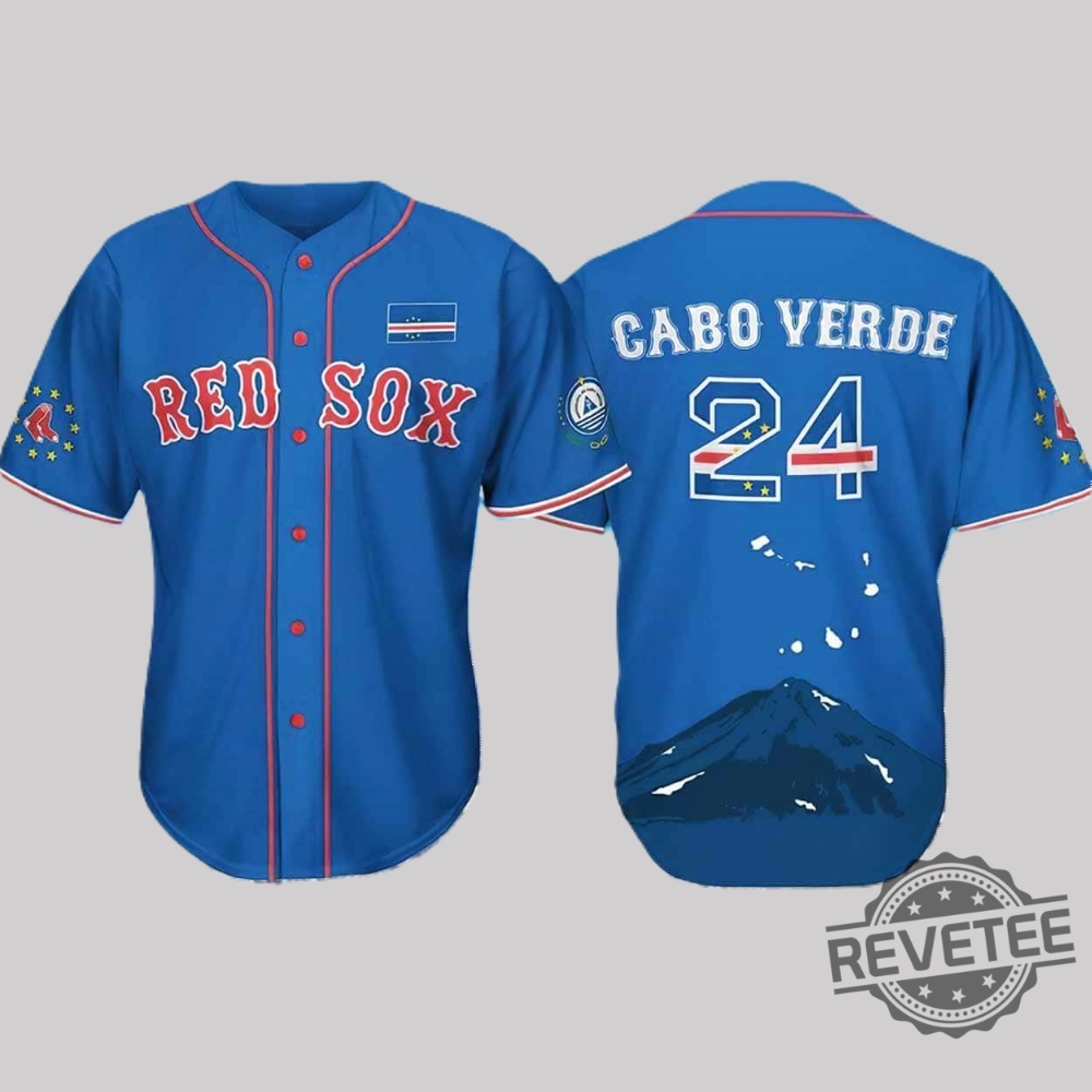 Red Sox Cabo Verdean Jersey 2024 Giveaway Boston Red Sox Giveaway