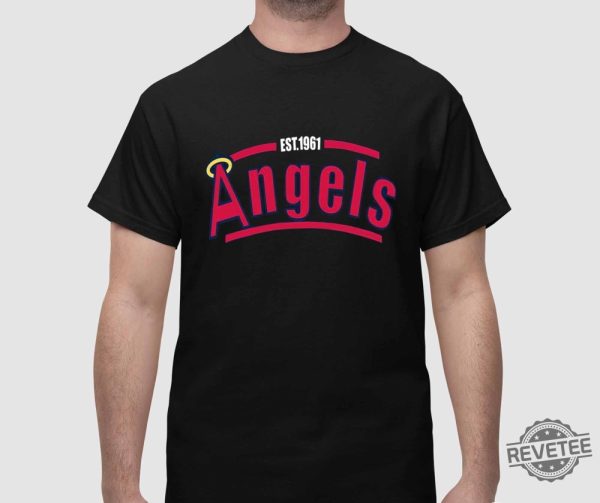 Angels Vintage Graphic Shirt 2024 Giveaway Los Angeles Angels Giveaway Shirt revetee 1