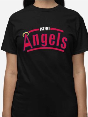 Angels Vintage Graphic Shirt 2024 Giveaway Los Angeles Angels Giveaway Shirt revetee 3