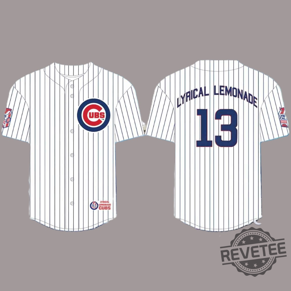 Cubs Lyrical Lemonade Jersey 2024 Giveaway  Cubs X Lyrical Lemonade Jersey