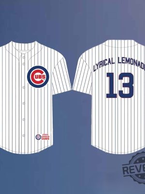 Cubs Lyrical Lemonade Jersey 2024 Giveaway Cubs X Lyrical Lemonade Jersey revetee 2