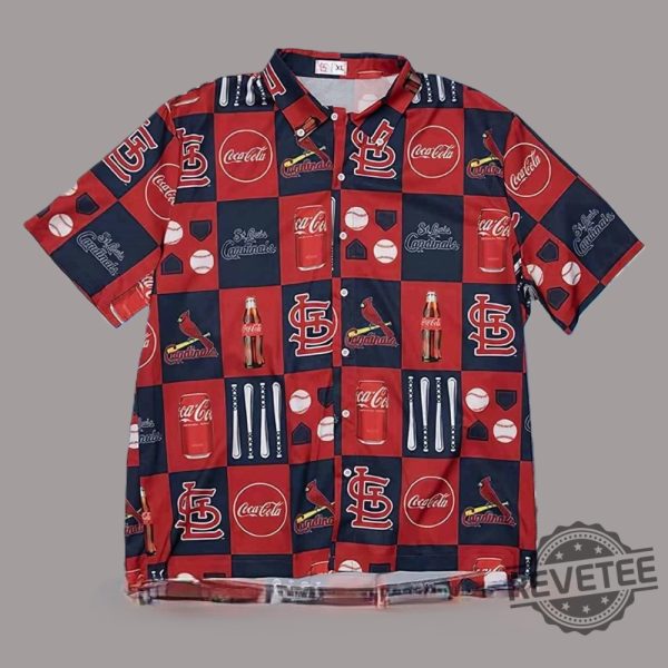 Cardinals All Over Print Shirt 2024 Giveaway St Louis Cardinals Giveaway Shirt revetee 1