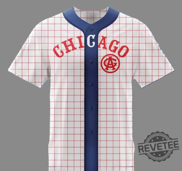 Chicago American Giants Jersey 2024 Giveaway Chicago American Giants Giveaway Shirt revetee 1