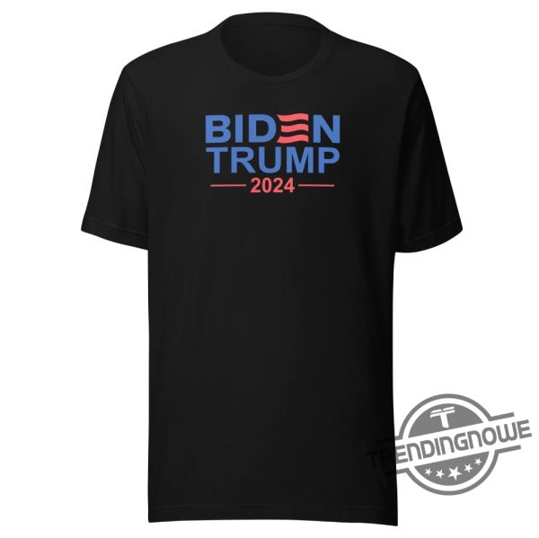 Funny President Biden Shirt Vice President Trump 2024 Usa Election T Shirt Gift Political Humor Democrat Republican T Shirt trendingnowe 1