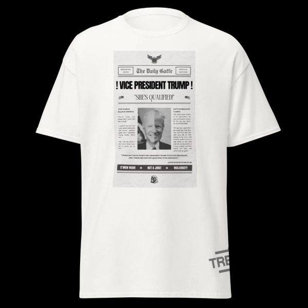 Biden Trump Vice President 2024 Newspaper Shirt trendingnowe 1