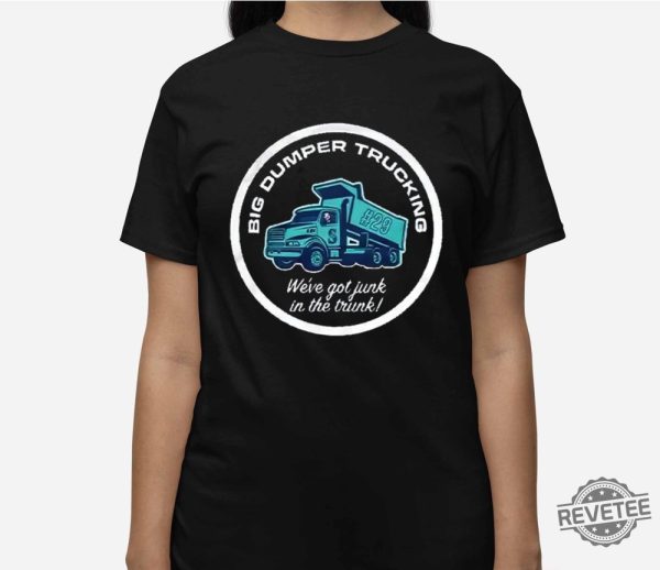 Mariners Big Dumper Trucking Shirt 2024 Giveaway Seattle Mariners Giveaway Shirt revetee 3