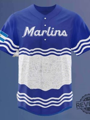 Marlins Nicaraguan Heritage Jersey 2024 Giveaway Miami Marlins Jersey Giveaway revetee 2